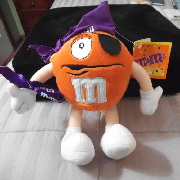 Blue M&Ms Guy Stuffed Plush Candy